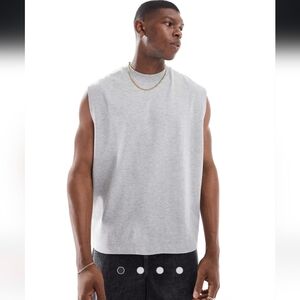 ASOS ASOS DESIGN Heavyweight Oversized Tank- M
